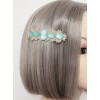 Retro Lace Green Pearl Decoration Lady Handmade Lolita Hairpin