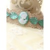 Retro Lace Green Pearl Decoration Lady Handmade Lolita Hairpin