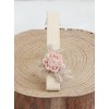 Retro Pink Resin Flower Girls Lolita Hairpin