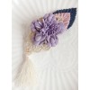 Purple Flower Tassel Chinese Style Handmade Lolita Hairpin