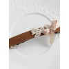 Retro Brown Women Handmade Lolita Hairpin