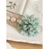 Green Flowers Lace Lolita Hairpin