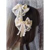 Magic Tea Party Flowers And Birds Poetry Series Hair Pins