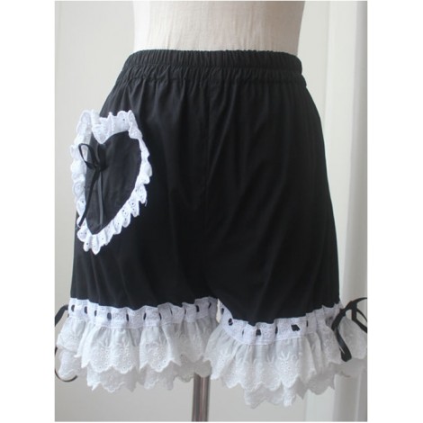 Lolita Black Lace Bloomers