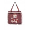 Coronation Bear Series Printing Classic Lolita Shoulder Bag