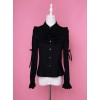 Retro Chiffon Gothic Lolita Long Sleeve Shirt