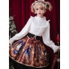 White Cotton Little High Collar Classic Lolita Long Sleeve Shirt