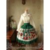 Magic Tea Party Sweet Christmas Series Printing Sweet Lolita Skirt