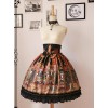 Walnut Soldier's Wonderful Journey High Waist Lolita Skirt