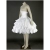 White Cute Lace Ruffles Cotton Lolita Skirt