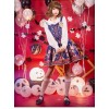 The Royal Teddy Bear Band Sweet Lolita Shoulder Straps Hooded Skirt