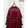 Little Red Riding Hood Series Retro Fairy Style Gothic Lolita Lapel Cloak