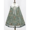 Jacquard Windbreak Gorgeous Retro Classic Lolita Cloak