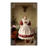 Magic Tea Party Flower Fairy Series Lace White Voile Lolita Little Apron