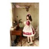 Magic Tea Party Flower Fairy Series Lace White Voile Lolita Little Apron