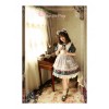 Magic Tea Party Flower Fairy Series Lace White Voile Lolita Little Apron