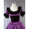 Palace Style Black Ruffles Lolita Prom Dress (Extra Large)