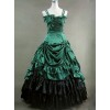 Victorian Bowknot Ruffles Gothic Lolita Prom Sling Dress