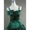 Victorian Bowknot Ruffles Gothic Lolita Prom Sling Dress