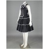 Black Sleeveless Cotton Gothic Lolita Dress