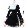 Cardcaptor Sakura Series OP Black Angel Gothic Lolita Long Sleeve Dress