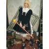 Cardcaptor Sakura Series OP Black Angel Gothic Lolita Long Sleeve Dress