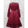 Little Red Riding Hood Series Retro Fairy Style OP Gothic Lolita Long Sleeve Dress