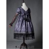 The Broken Doll Dai purple yarn sleeve long sleeve Lolita OP