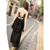 Cotton Backless Sexy Gothic Lolita Sling Dress