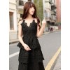 Cotton Backless Sexy Gothic Lolita Sling Dress