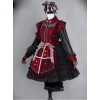 Dark Alice Lolita Black-red 9 fullset