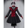 Dark Alice Lolita Black-red 9 fullset