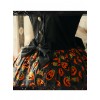 Magic Tea Party Halloween Pumpkin Head Printing Gothic Lolita Sling Dress