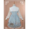 Sweet Square Collar Bow-Knot Decorated OP Dress - Angel Serenade