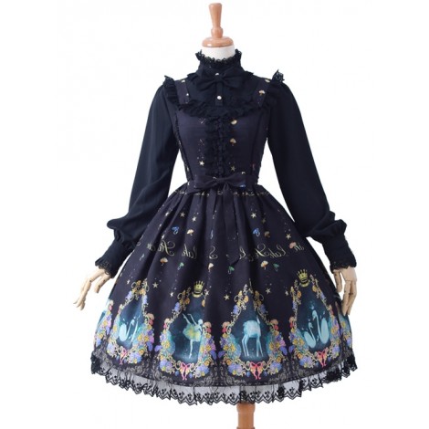 Swan Lake Series Classic Lolita Sling Dress