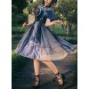 The Moon In The Mirror Series Chinese Style Elegance Classic Lolita Short Sleeve Dress