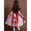 The Moon In The Mirror Series Chinese Style Elegance Classic Lolita Short Sleeve Dress