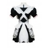 Short Sleeves Cute Cotton Cosplay Maid Costume