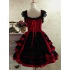 Sleeveless Bind Straps Lace Cute Sweet Lolita Dress