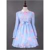 Teapot Printed Long Sleeves Lolita Dress