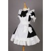 Short Sleeves Cotton Cosplay Maid Costume