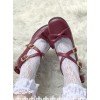 Nocturne Series Round-toe Shallow-mouthed Elegant Classic Lolita Low Heel Shoes