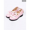 Cute Ruffle Bowknot Lolita Low-heel Shoes