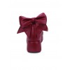 Round-toe Shallow Mouth Bowknot Cute Lolita Middle Heels Shoes