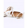 Pearlescent Color Bowknot Bead Pendant Sweet Lolita High Heel Shoes