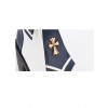 Navy Style Cross Decoration High Heel Ankle Boots