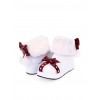 Round-toe Bowknot Plus Velvet Sweet Lolita Boots