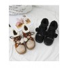 Black Or Brown Suede Sweet Lolita Short Martin Boots