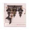 Black Lace Gears Decorate Lolita Wrist Strap