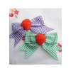 Fashion Plaids Bowknot Strawberry Sweet Lolita Hand Sleeves